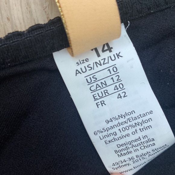 NWOT Bondeye Australia Lace Swim Bottoms Bikini - Picture 3 of 4